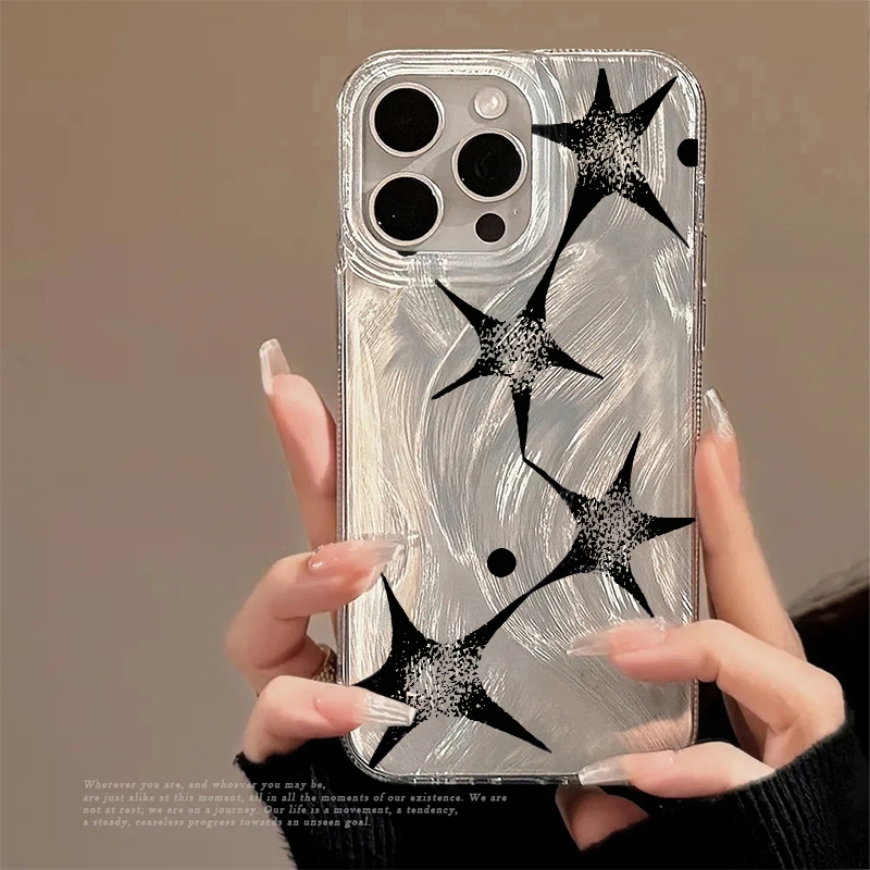 X Phone Accessories - Shining Star Trendy Pattern Phone Case
