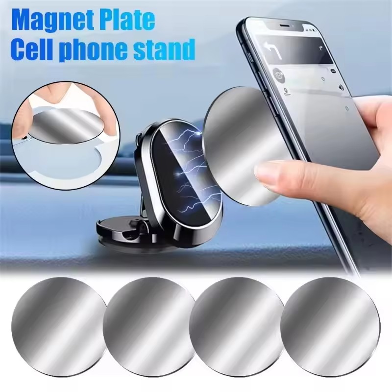 Phone Accessories Crochet - 50/1PCS Metal Plate Disk for Magnet
