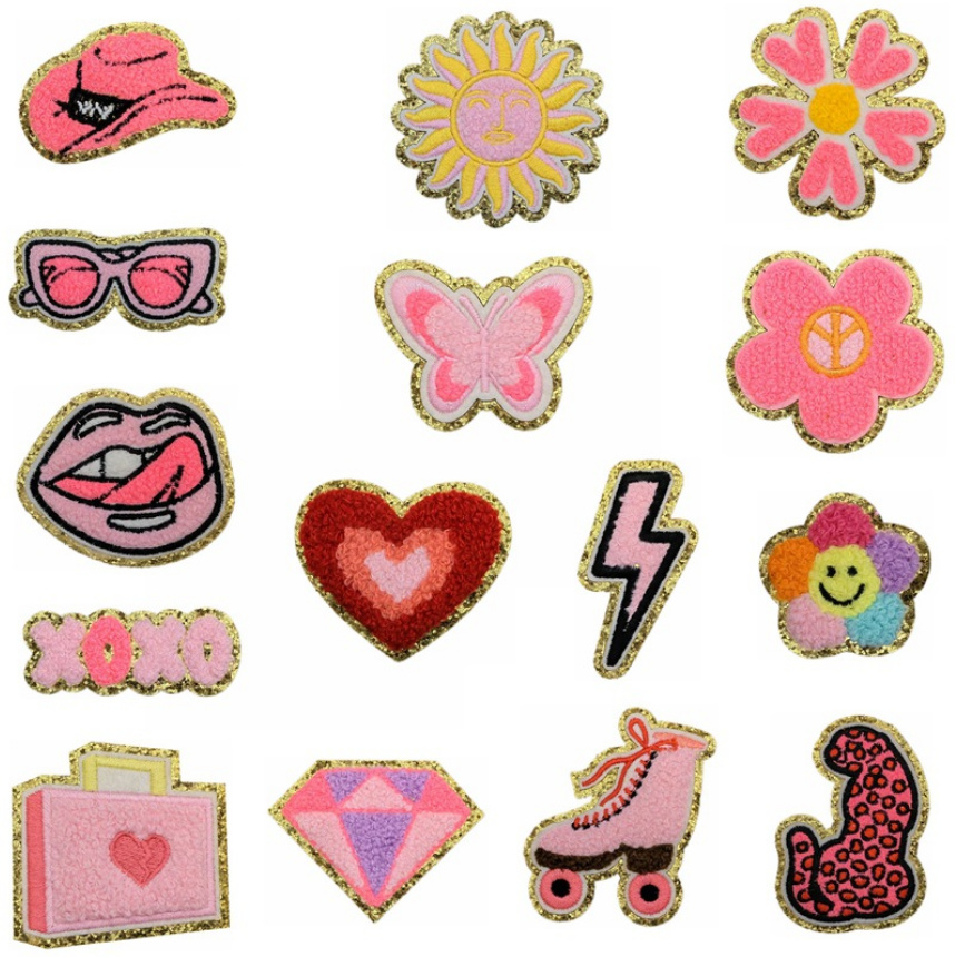 10 Pcs Flower Luggage Heart To - đánh giá và giá Phone Accessories Pictures