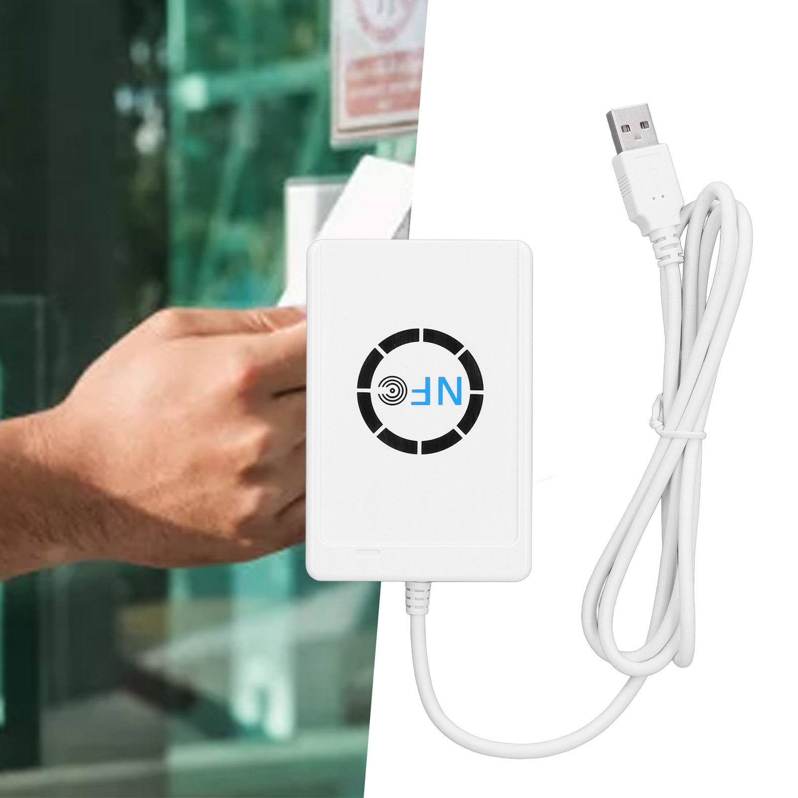 USB NFC Smart IC Card Reader W - đánh giá và giá Nfc Card Reader