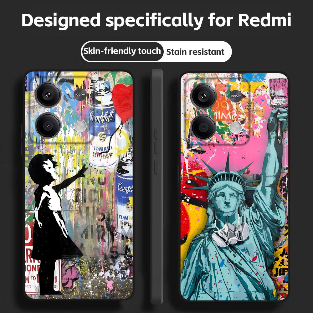 Banksy Graffiti Art  Phone Cas - đánh giá và giá X Phone Accessories