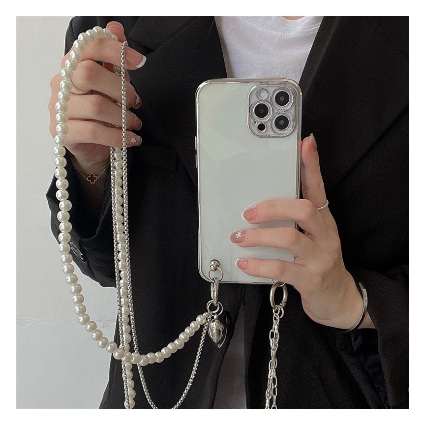 Long Pearl Phone Lanyard Handm - đánh giá và giá Phone Accessories Pictures
