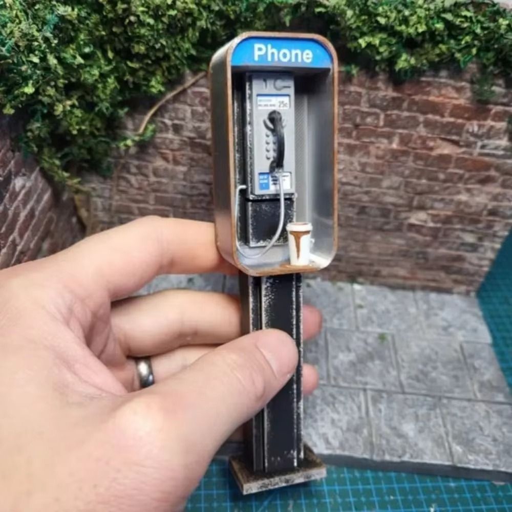 1:12 Scale Miniature Payphone  - đánh giá và giá Phone Accessories Pictures