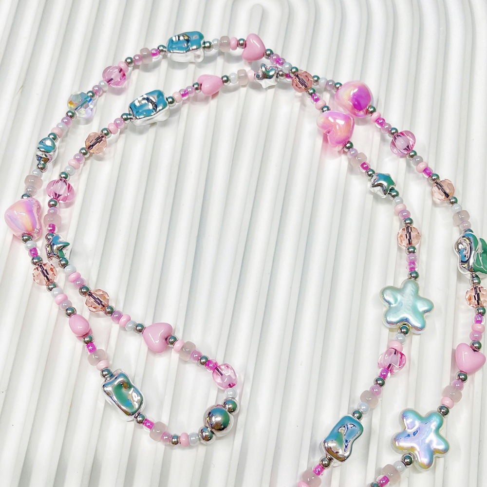 HERLOOK Pastel Y2K Heart Star  - đánh giá và giá Phone Accessories Crochet