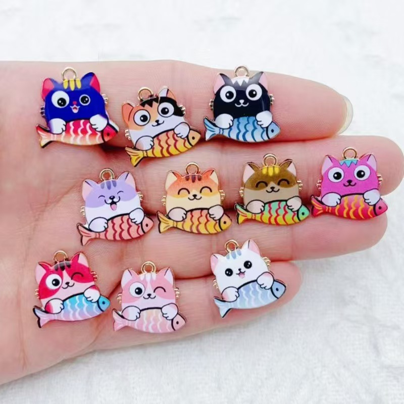 10pcs cross-border cartoon cut - đánh giá và giá Phone Accessories Diy