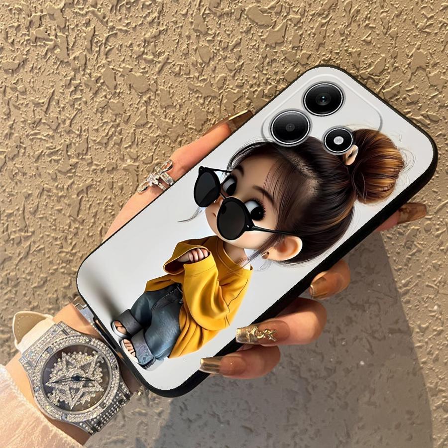 Cartoon Girl Pattern Funda Pho - đánh giá và giá X Phone Accessories