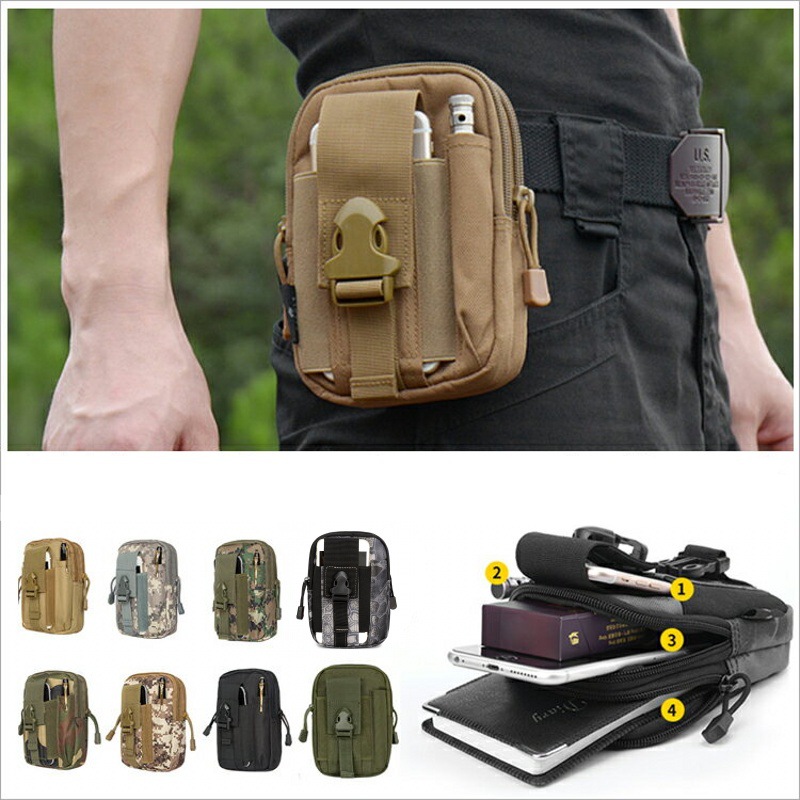 Small Molle Pouch Waist Pack B - đánh giá và giá Phone Accessories For Running