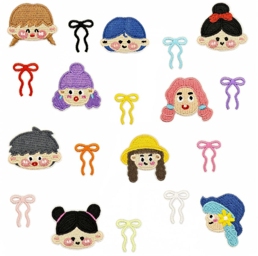 10 Pcs Boy Girls Bowknot Embro - đánh giá và giá Phone Accessories Pictures