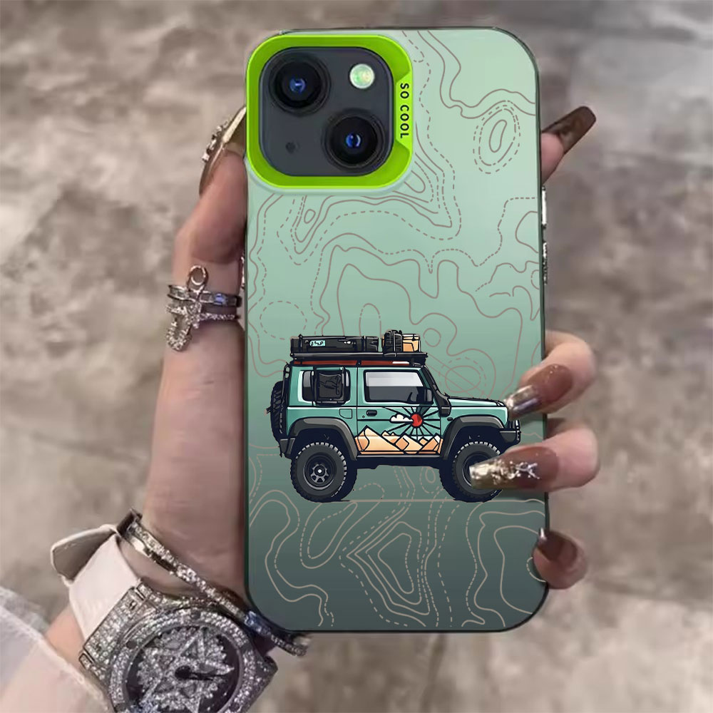 Simple Car Pattern Phone Case  - đánh giá và giá X Phone Accessories