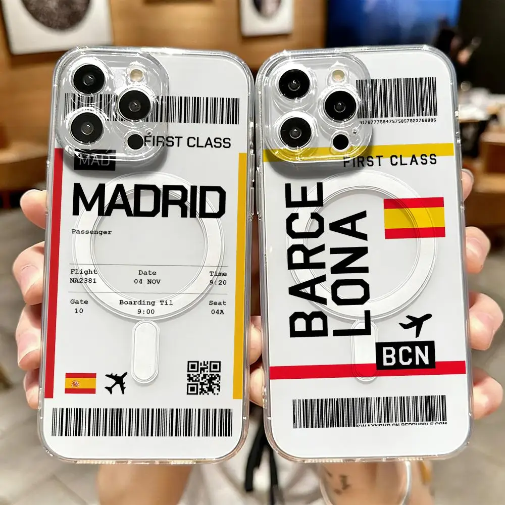 Travel Plane Ticket Spain Phon - đánh giá và giá Phone Accessories Magnetic