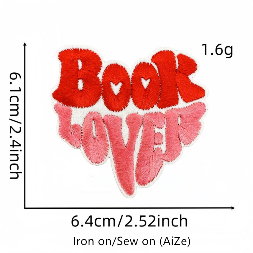 10 Pcs Books Iron On Sew On Em - đánh giá và giá Phone Accessories Pictures