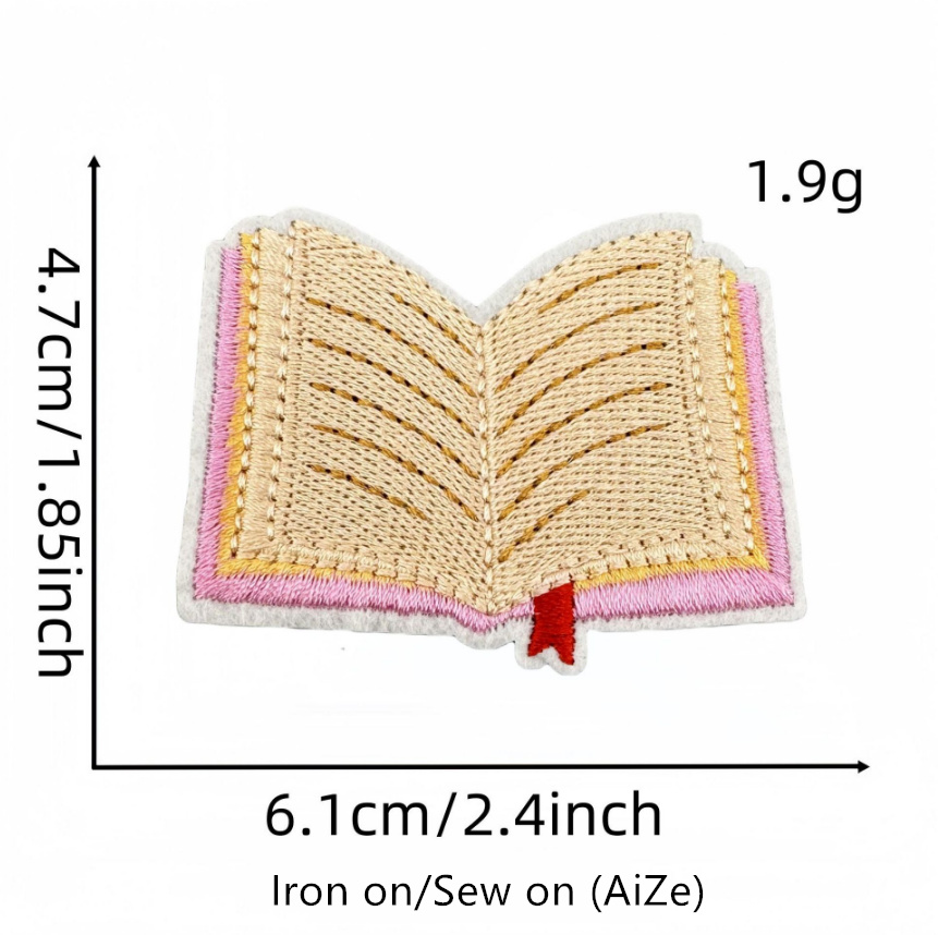 10 Pcs Books Iron On Sew On Em - đánh giá và giá Phone Accessories Pictures