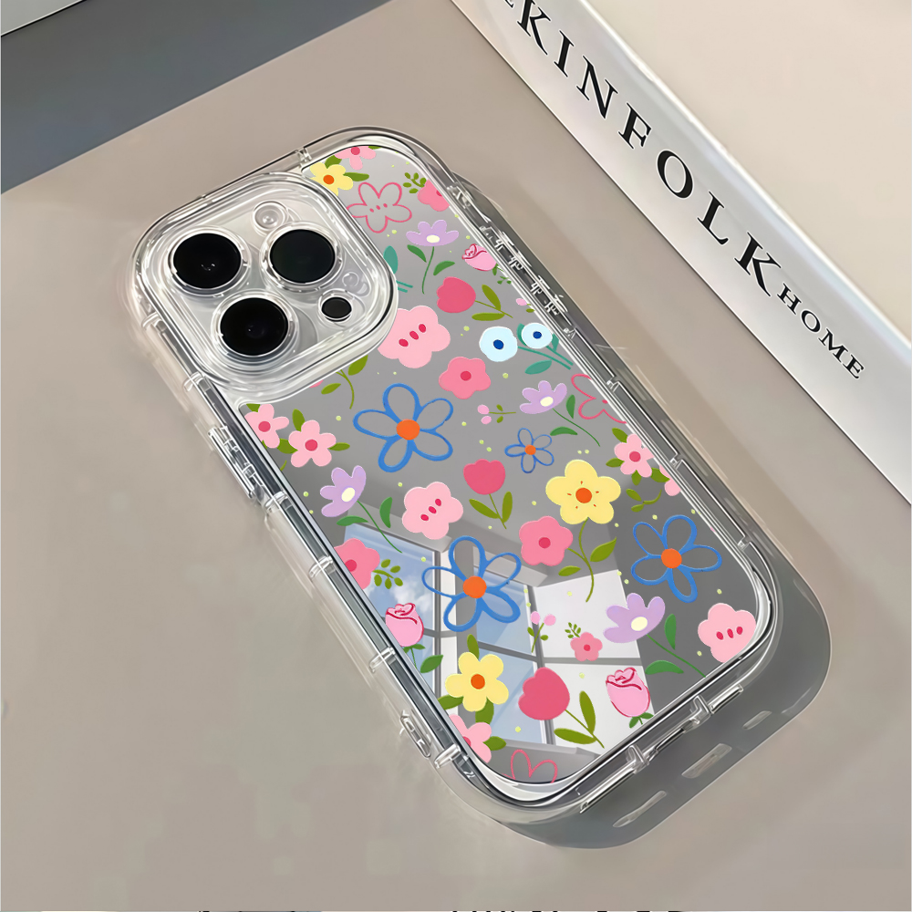 Korean Ins Style Floral Silver - đánh giá và giá X Phone Accessories