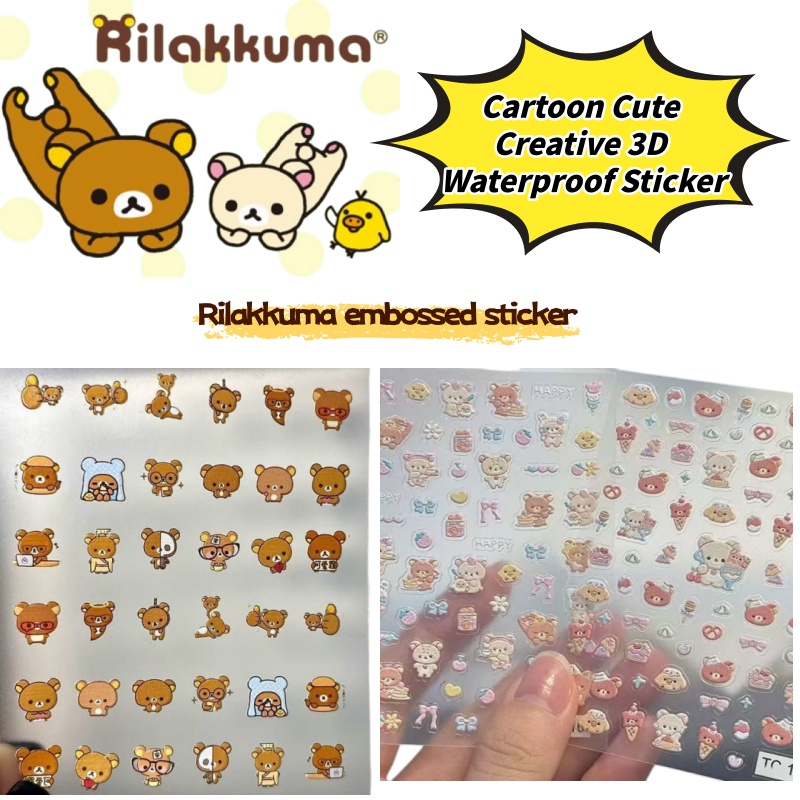 Cartoon Cute Relaxed Bear Nail - đánh giá và giá Phone Accessories Diy